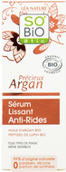 SO BIO PRECIEUX ARGAN Przeciwzmarszczkowe serum wygładzające z olejem arganowym i peptydami łubinu 30ml